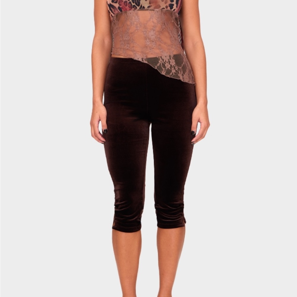 Brown Capris